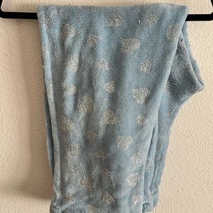 2x fuzzy pajama pants (all 3)